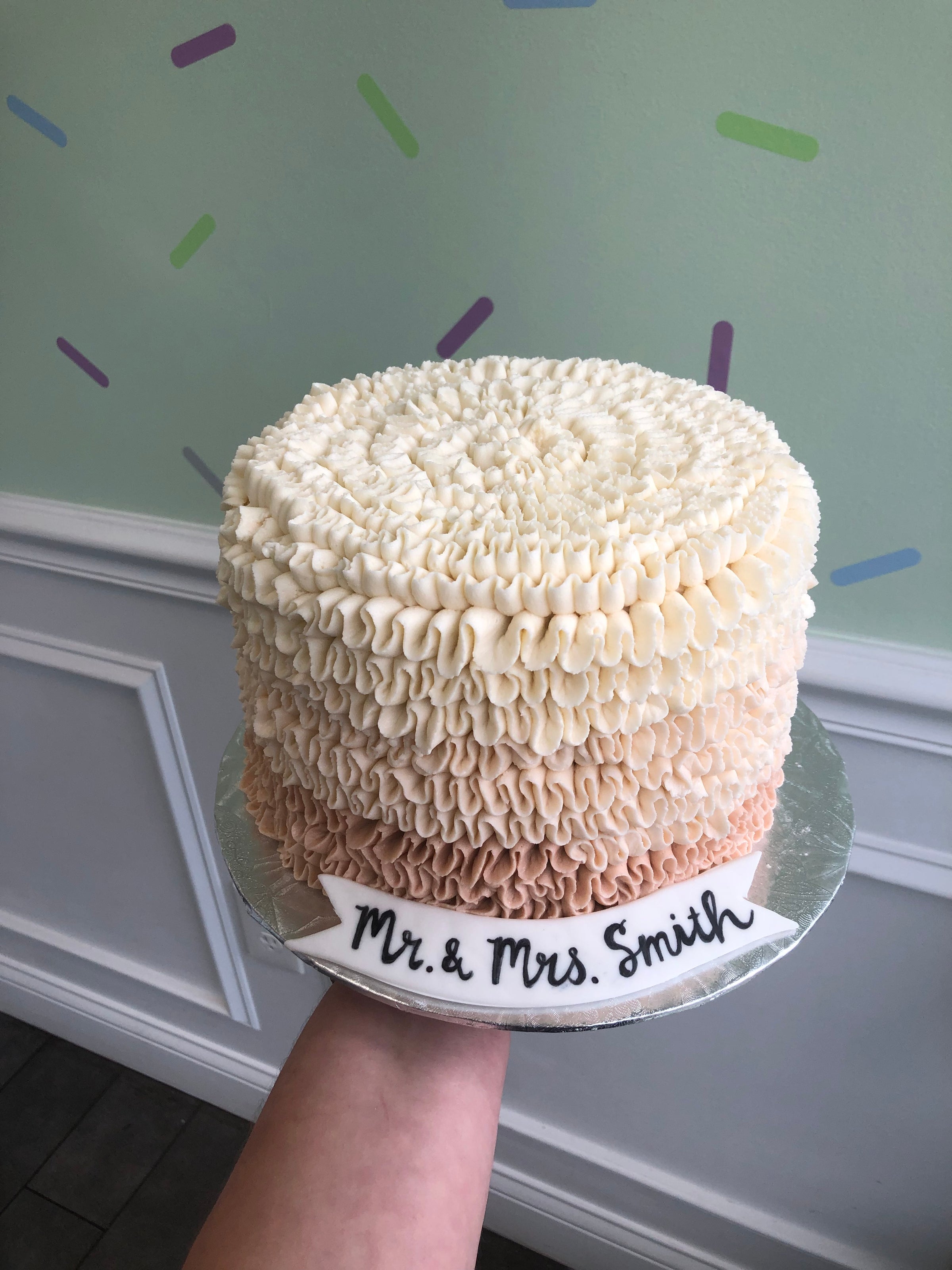 Preorder! Cake - Ruffle Cake - All Options | Oliver's Desserts