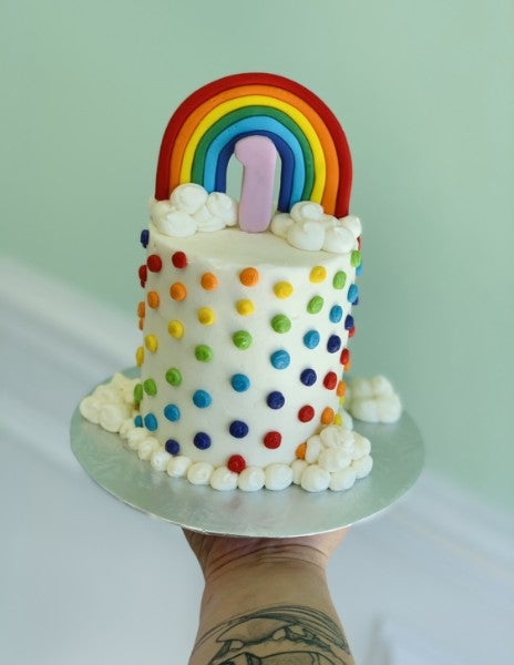 Rainbow Cake – for a sweet birthday girl | Foodie Corner